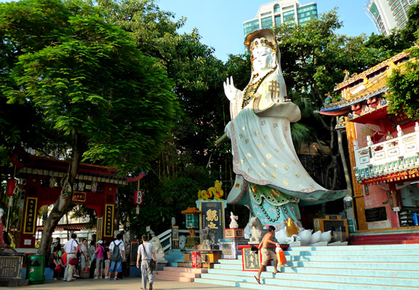 【港澳3天】杜莎夫人蠟像館+港珠澳大橋+太平山+大三巴牌坊+淺水灣+自由活動(dòng)